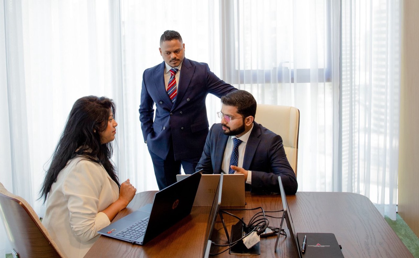 Alliance Street advisers reviewing a client's UK–UAE structure